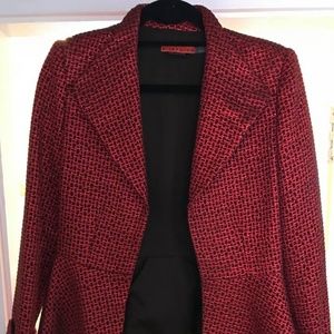 Alice + Olivia Peplum Statement Blazer